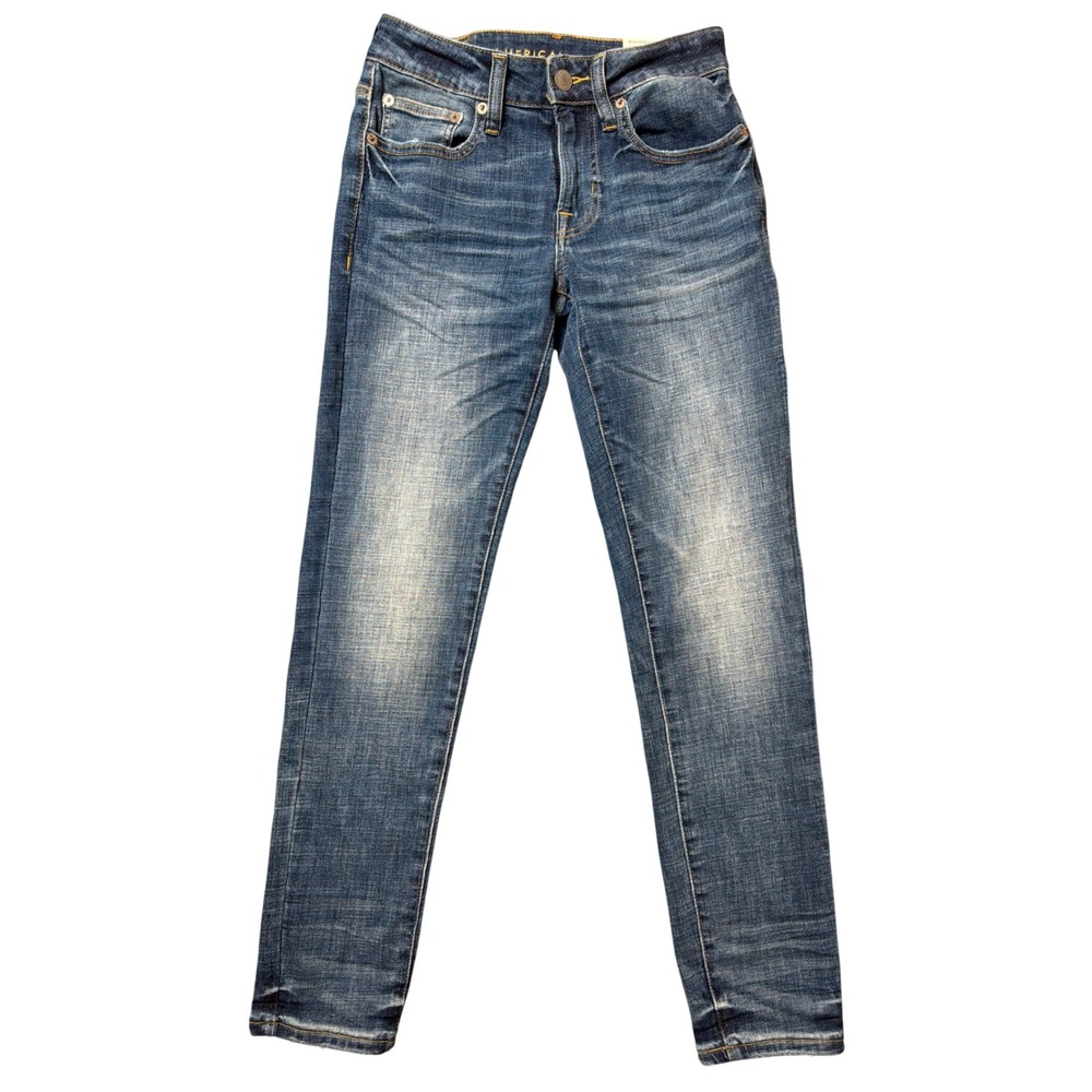 American Eagle Jeans Mens 28x30 Ne(x)t Level Flex Skinny Medium Indigo NEW